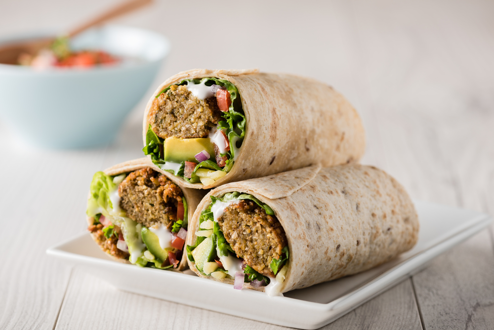 Recept Wraps Met Zelfgemaakte Falafel En Rauwkost Kookpraatjes