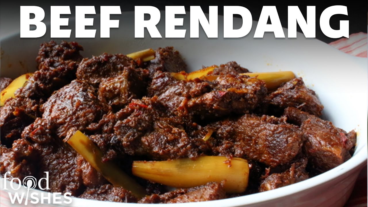 Beef Rendang - Spicy "Dry" Curry Beef - Food Wishes
