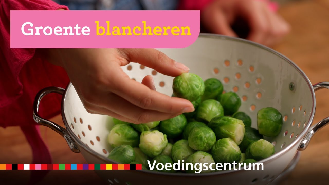 Groente blancheren: spruitjes | Kook mee met Maryam