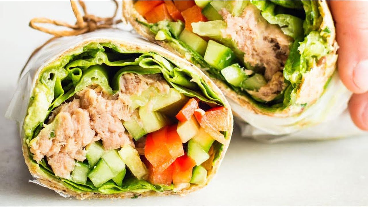 10-Minute Tuna Wrap