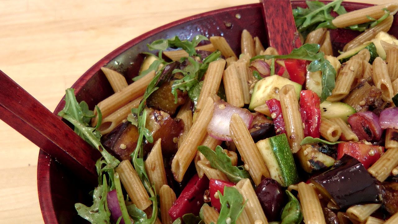Grilled Veggie Pasta Salad - Recipe by Laura Vitale - Laura in the Kitchen Episode 130