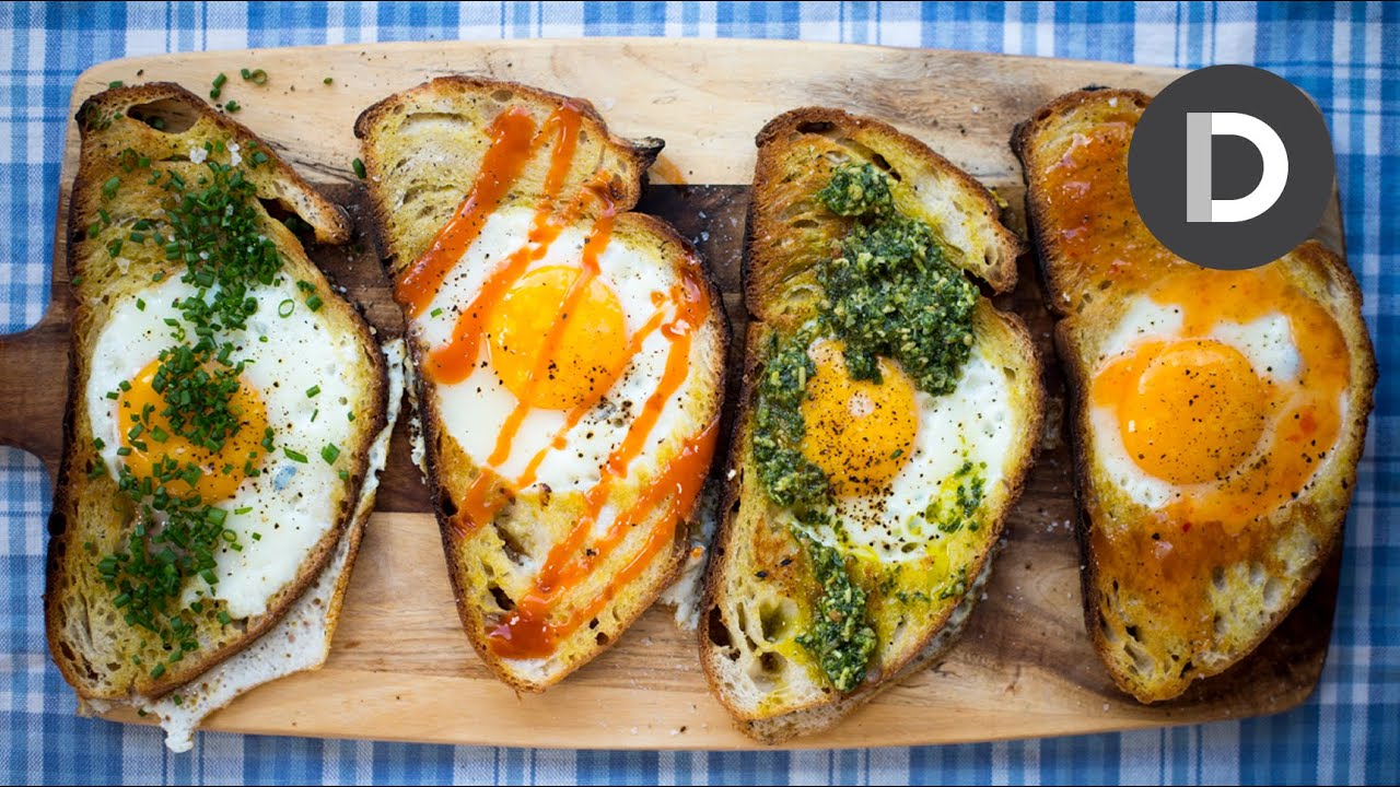 Hole in the Bread Eggs!
