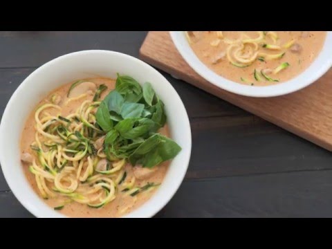 Zucchini Laksa