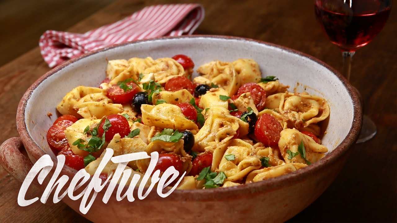 How to Make Tortellini Salad Italian Style - Recipe in description