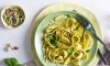 Recept: Fettuccine met pistache pesto en citroen